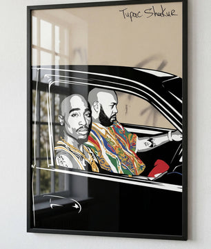 Last Ride – Hip Hop Icon Street Art