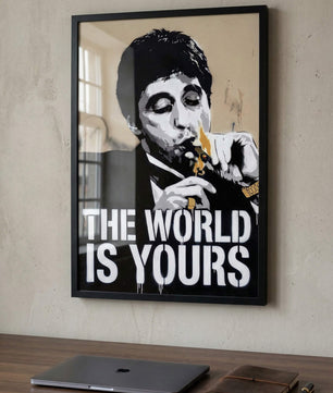 The World Is Yours – Street Art Statement