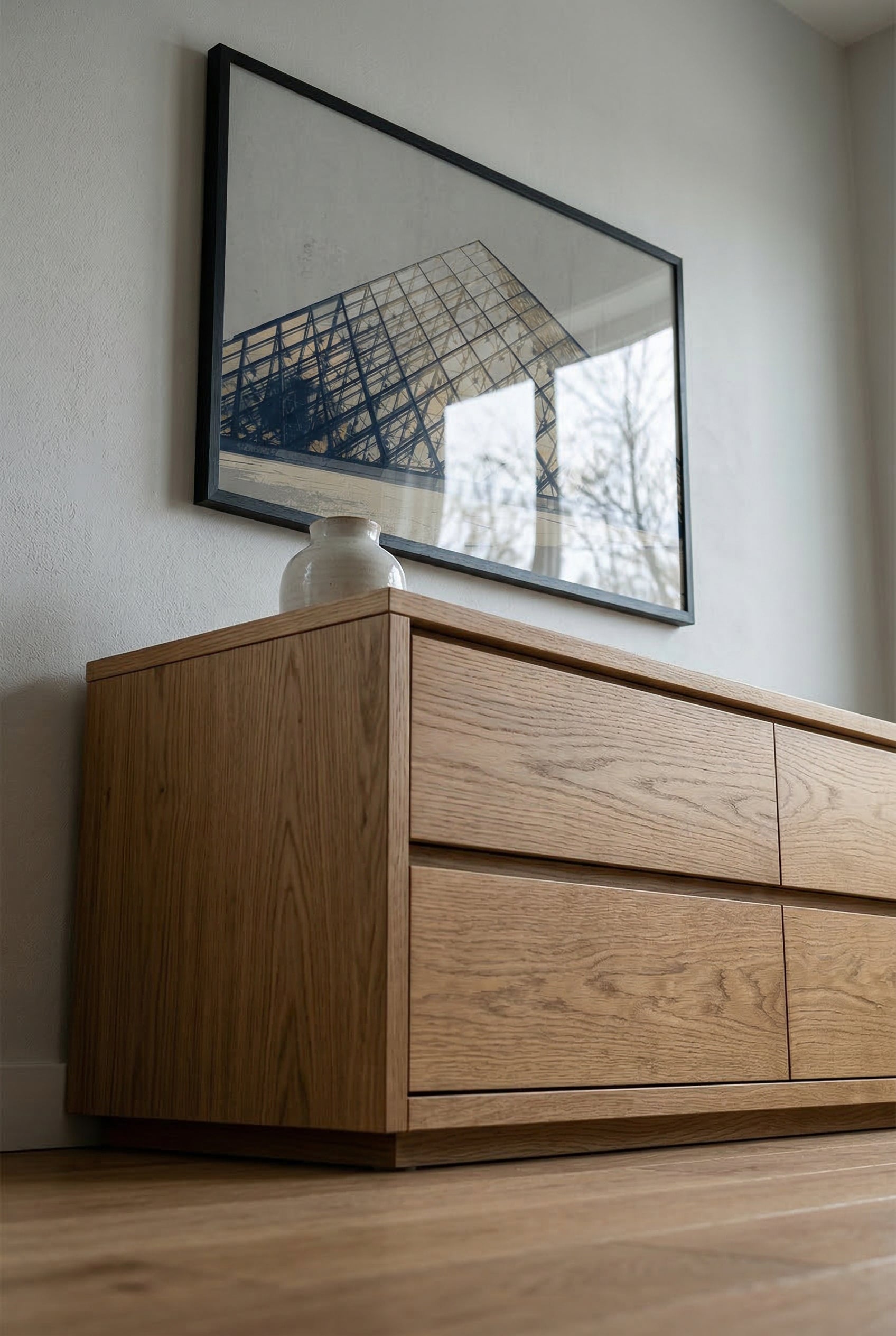 Paris Louvre Pyramide – Moderne Architektur