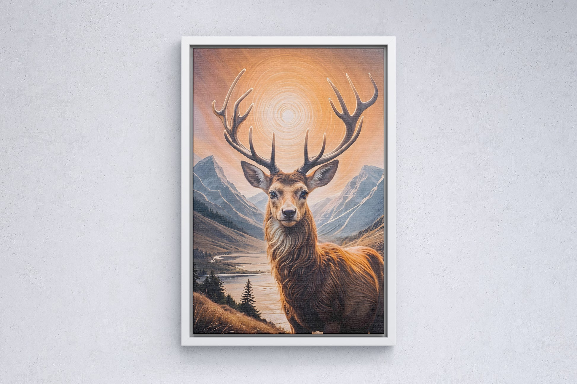 The Majestic Stag