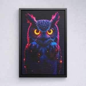 Neon Night Owl