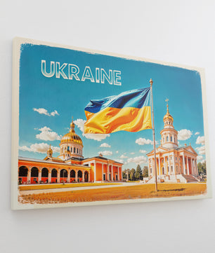 Ukraine - Bleeding Blue and Gold