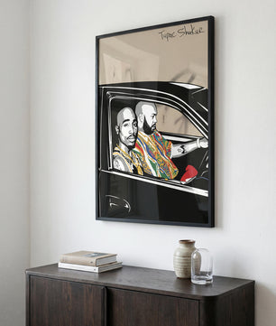 Last Ride – Hip Hop Icon Street Art