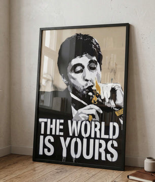 The World Is Yours – Street Art Statement