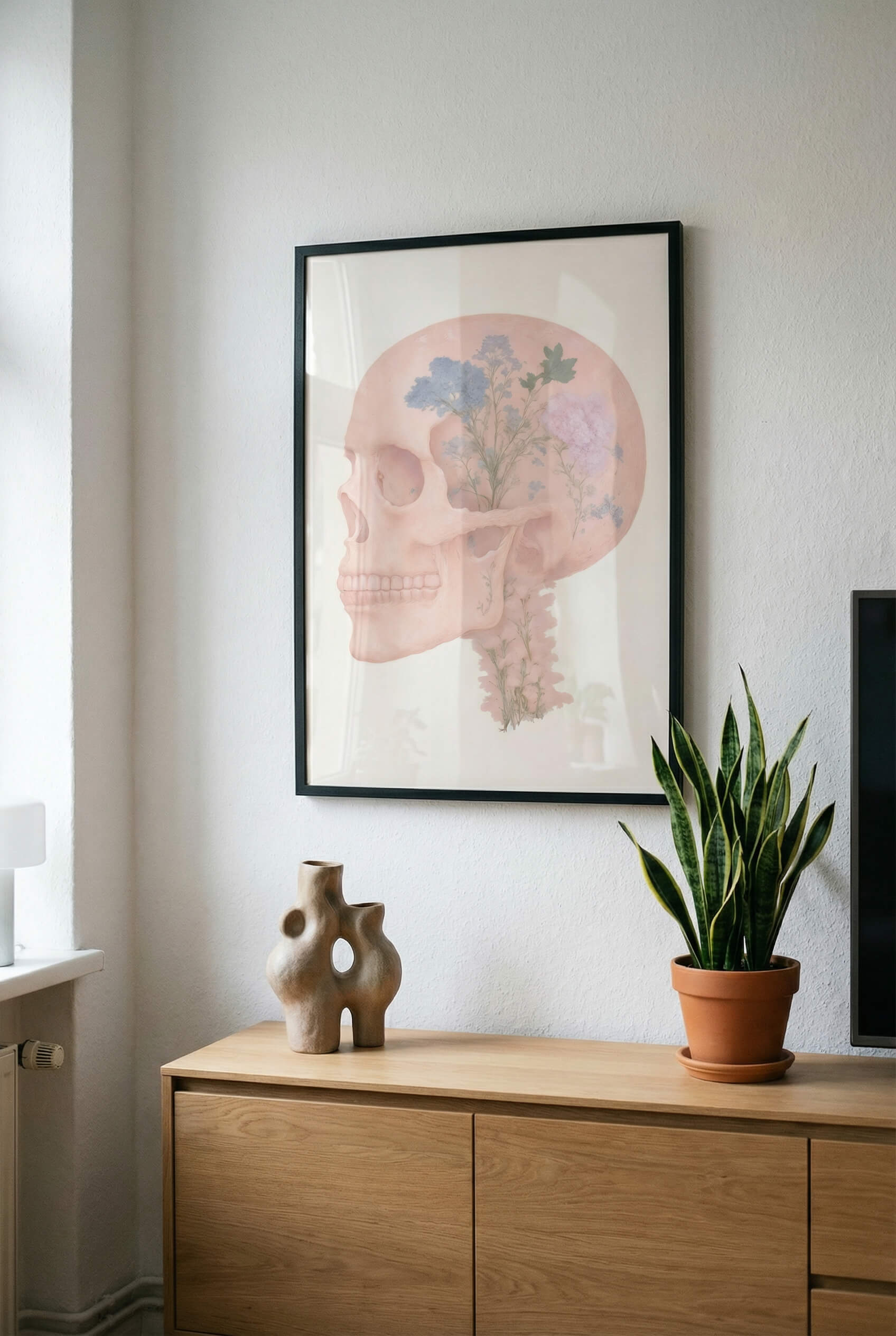 Floral Skull