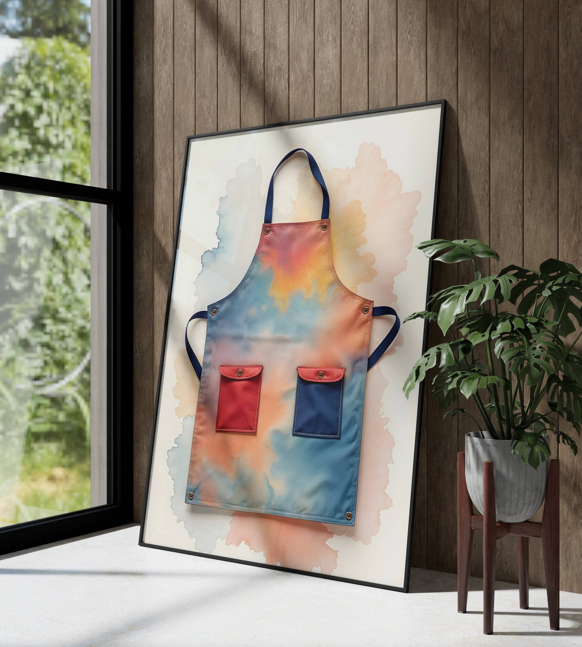 Colorful Canvas Apron