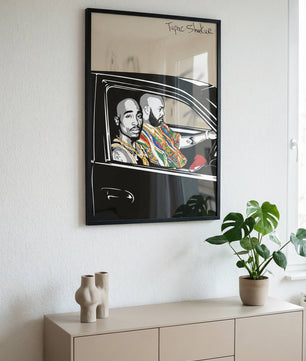 Last Ride – Hip Hop Icon Street Art