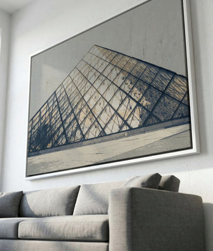 Paris Louvre Pyramide – Moderne Architektur