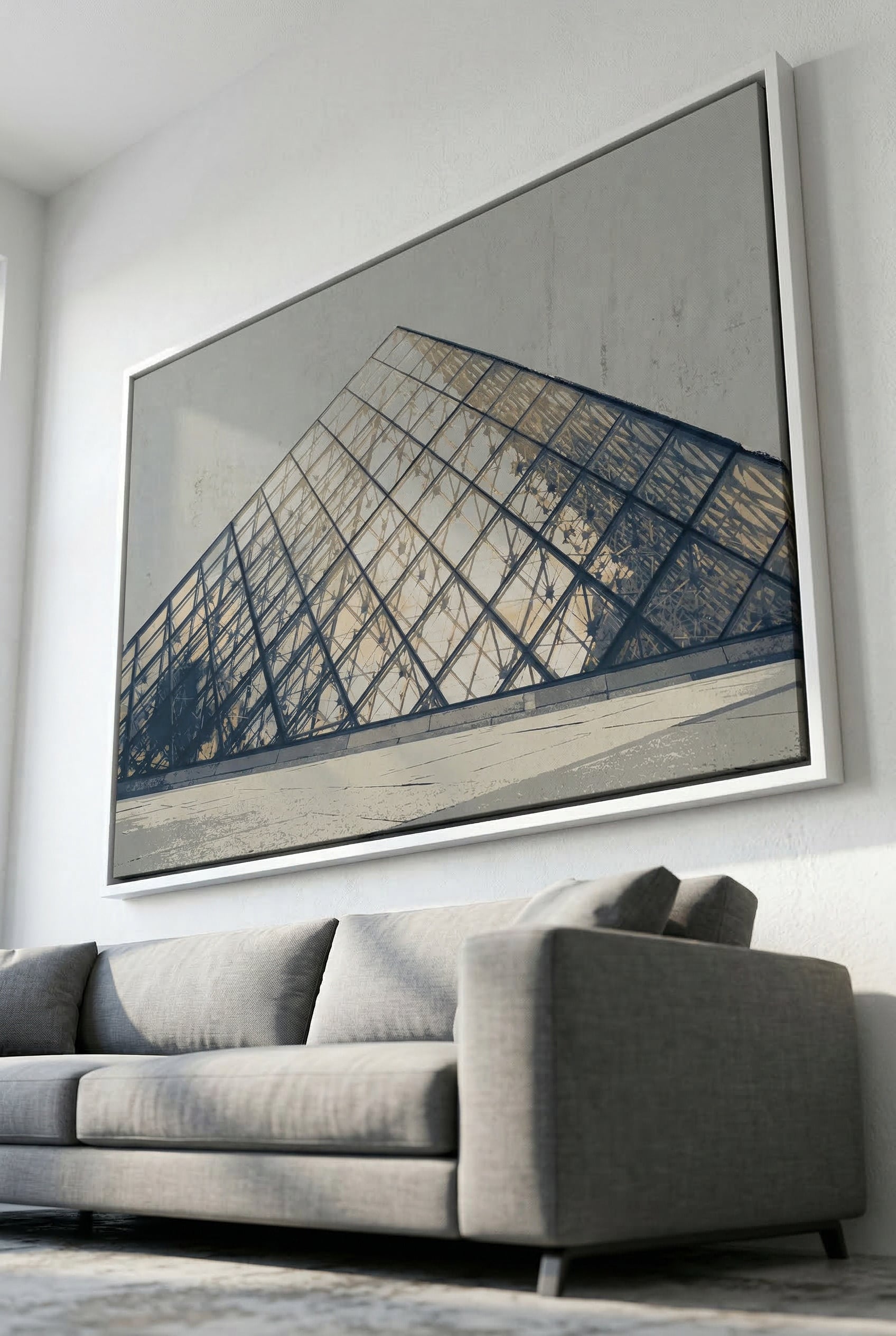 Paris Louvre Pyramide – Moderne Architektur
