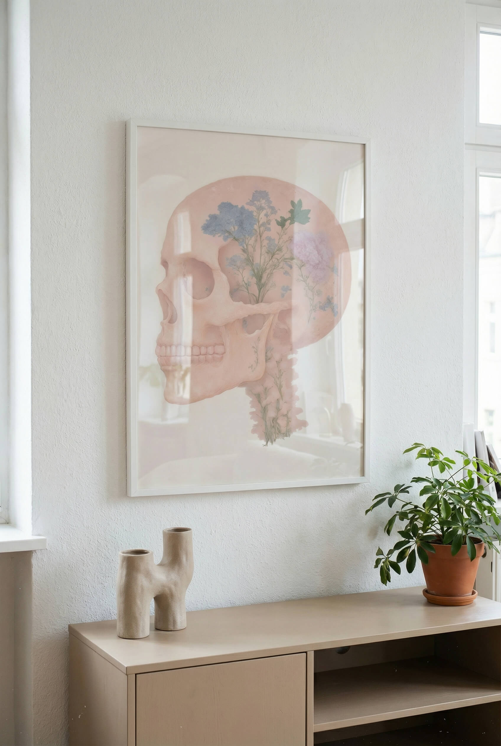 Floral Skull