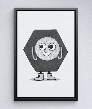 Blip con ojos de tornillo