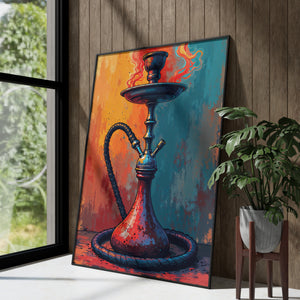 Flame Hookah Painting