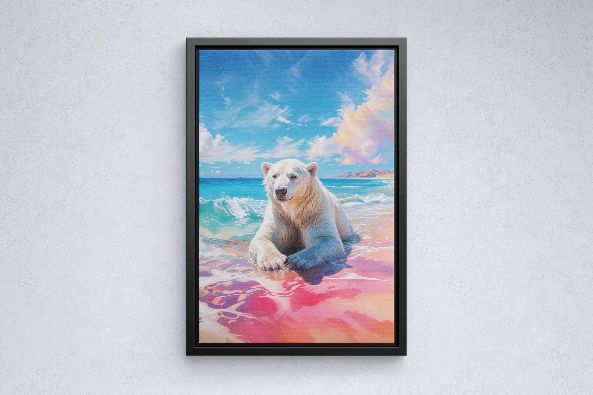 Tropical Polar Bear Daydream