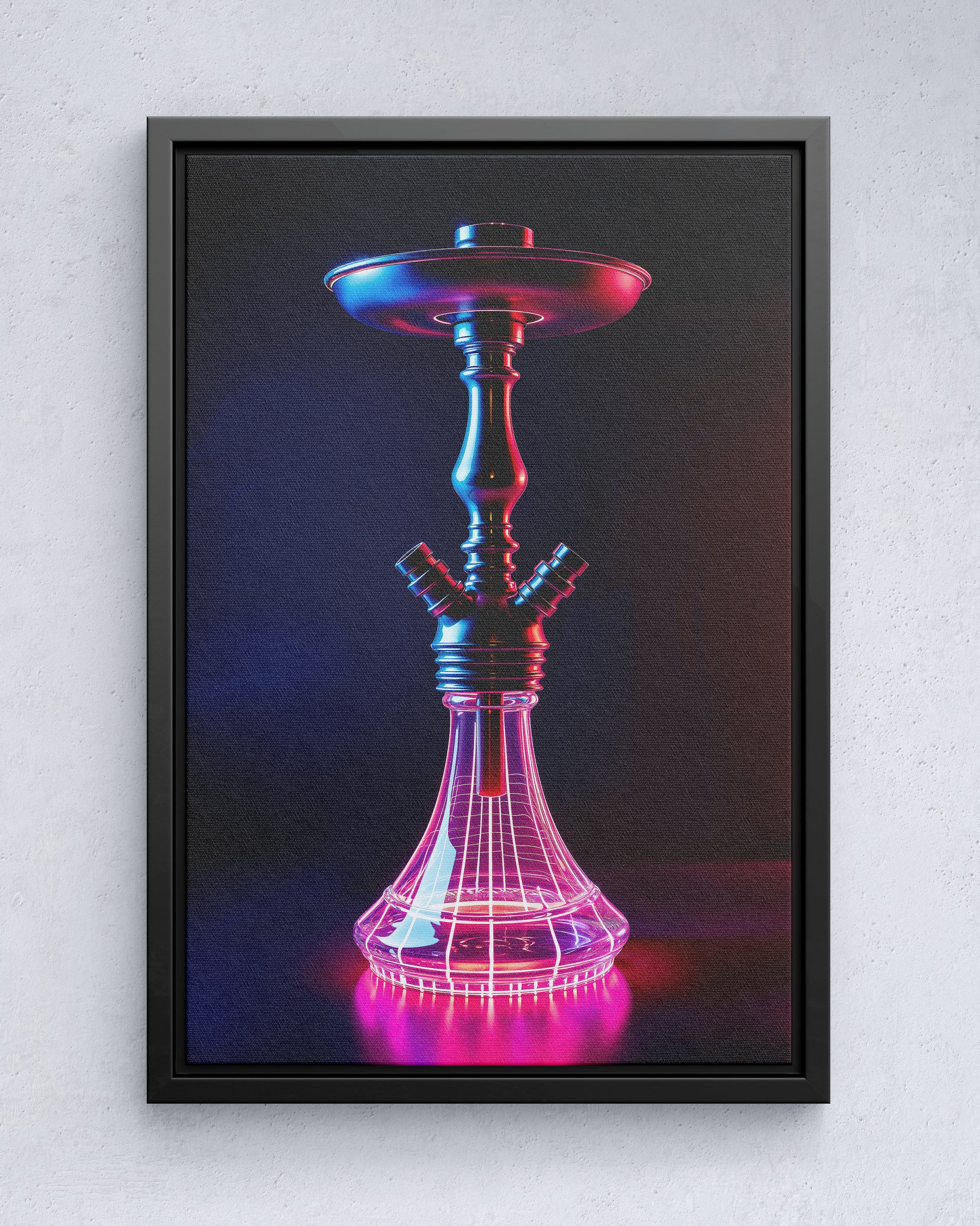 Neon Mirage Hookah