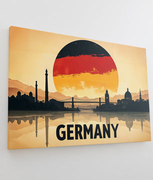 Coucher de soleil sur Germania