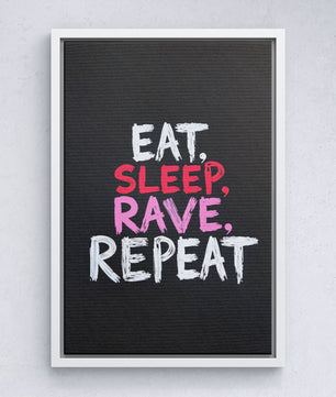 Eet slaap Rave Rave Herhaal