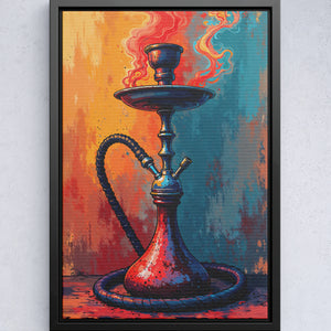 Flame Hookah Painting