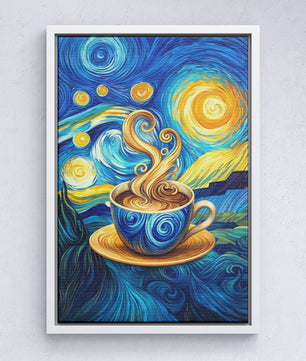 Starry Night Coffee Dream