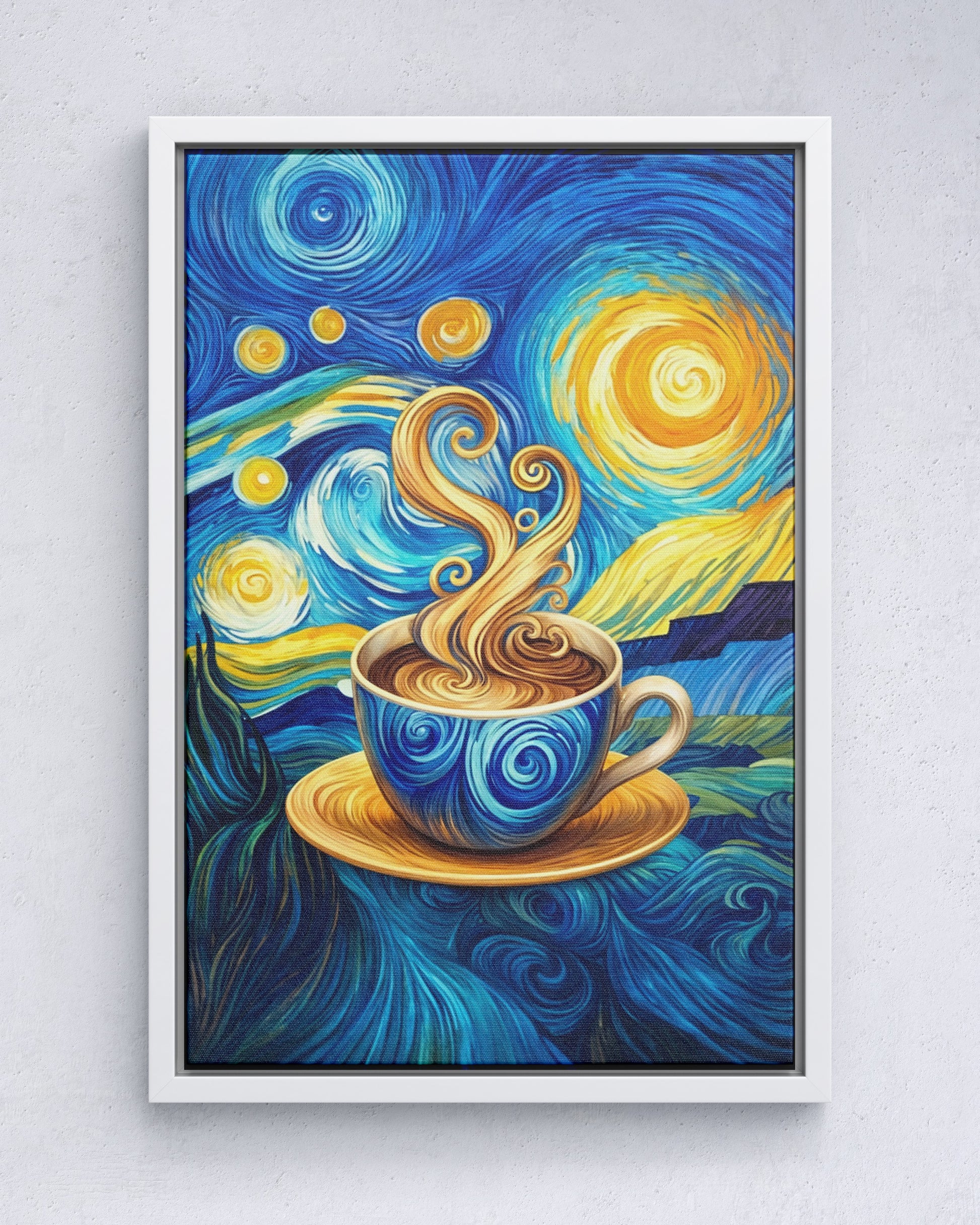 Starry Night Coffee Dream