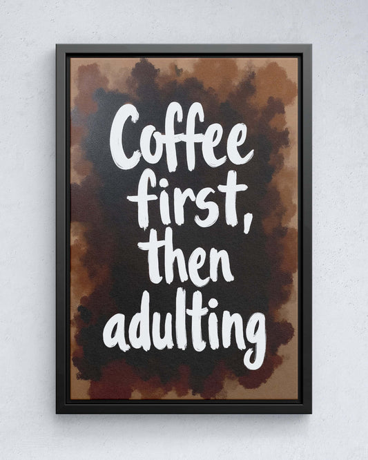 Koffie eerst, dan volwassenen - vol.1