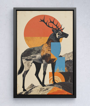 Abstracte hertgeest