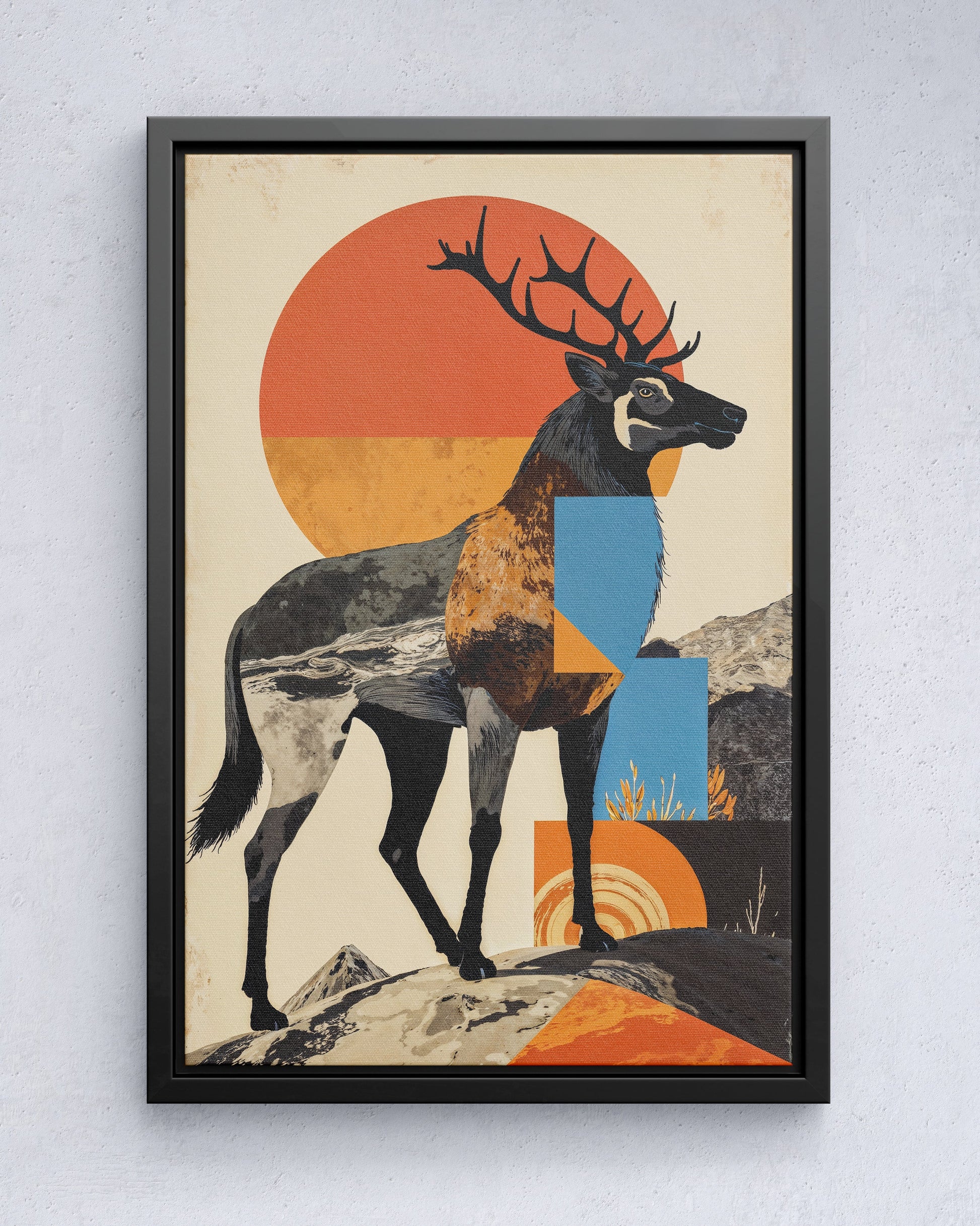 Abstracte hertgeest