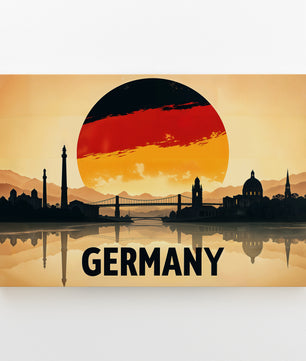 Coucher de soleil sur Germania