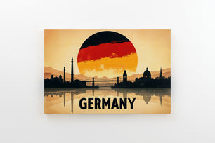 Coucher de soleil sur Germania