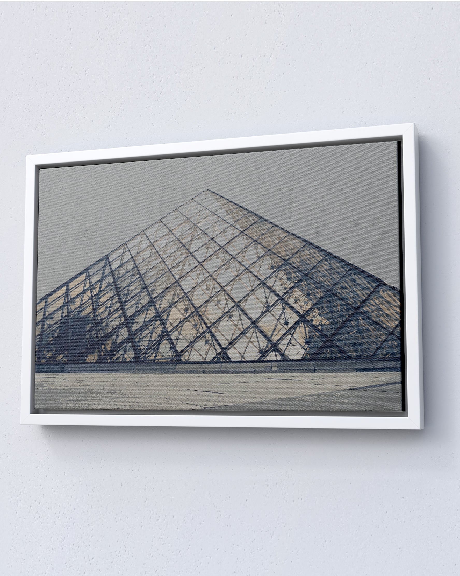 Paris Louvre Pyramide – Moderne Architektur