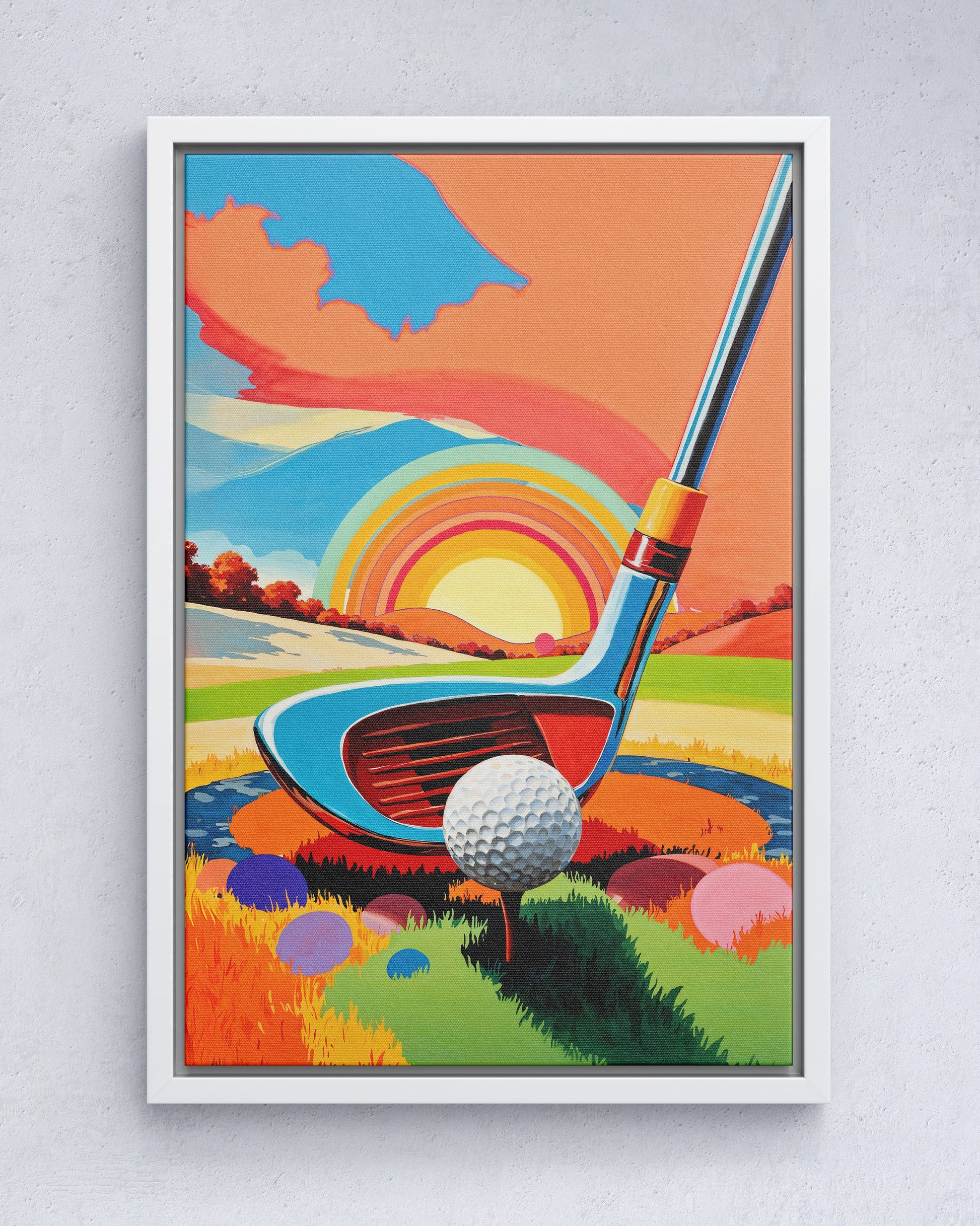 Golf surrealistisch