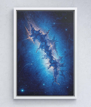 Blue Cosmic Fracture