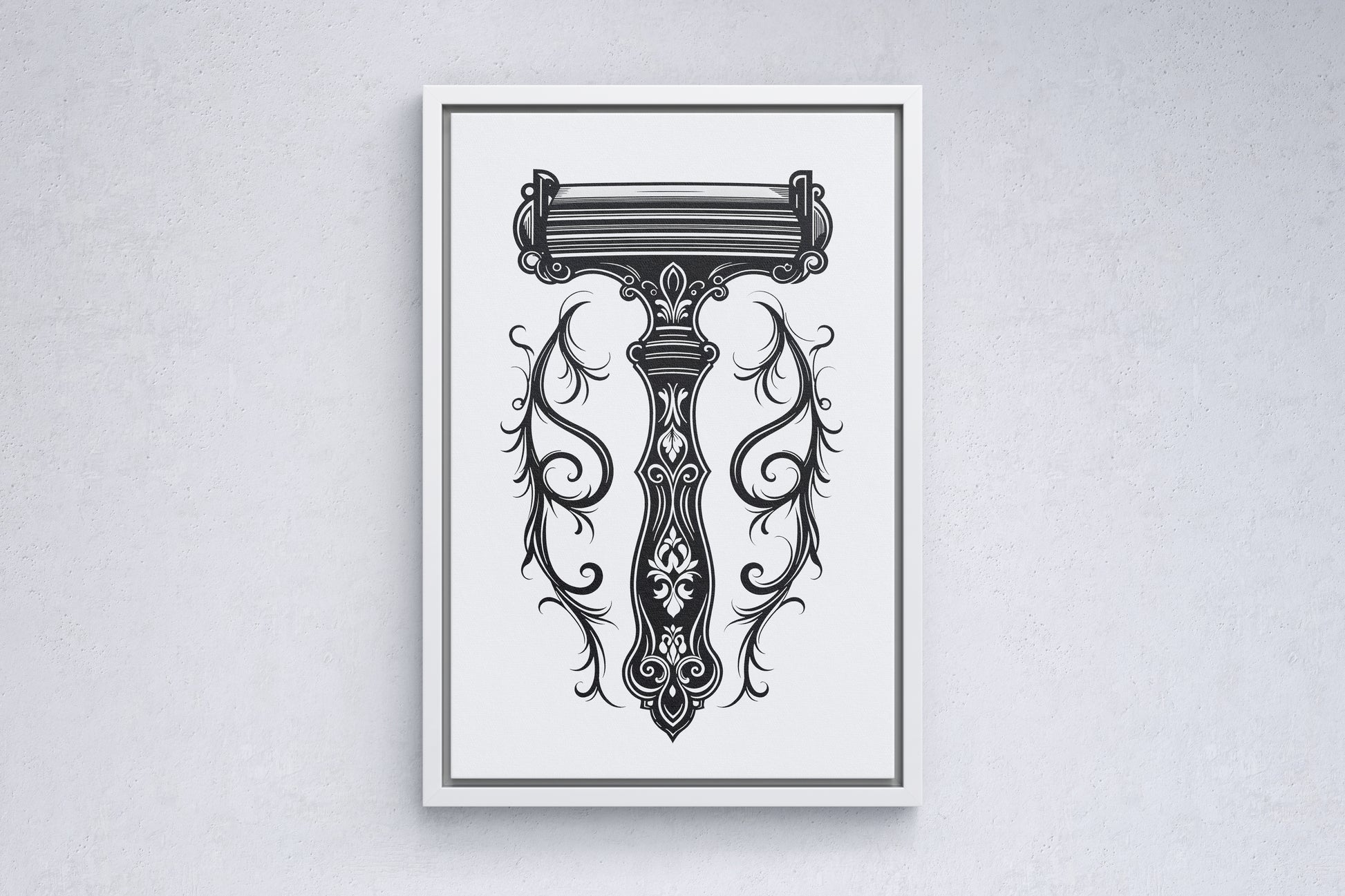 Elegance in Detail The Ornate Razor