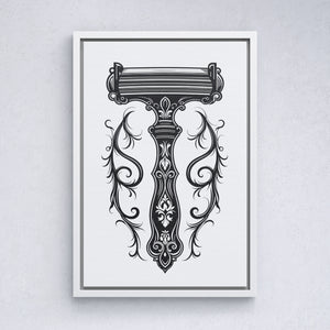 Elegance in Detail The Ornate Razor