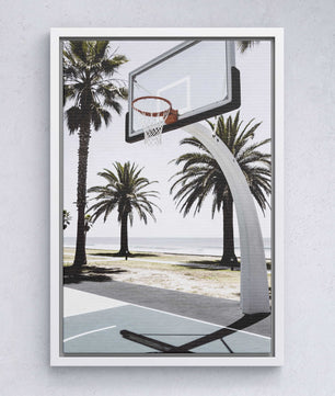 Basketball Poster Strand – Summer Court Vibes