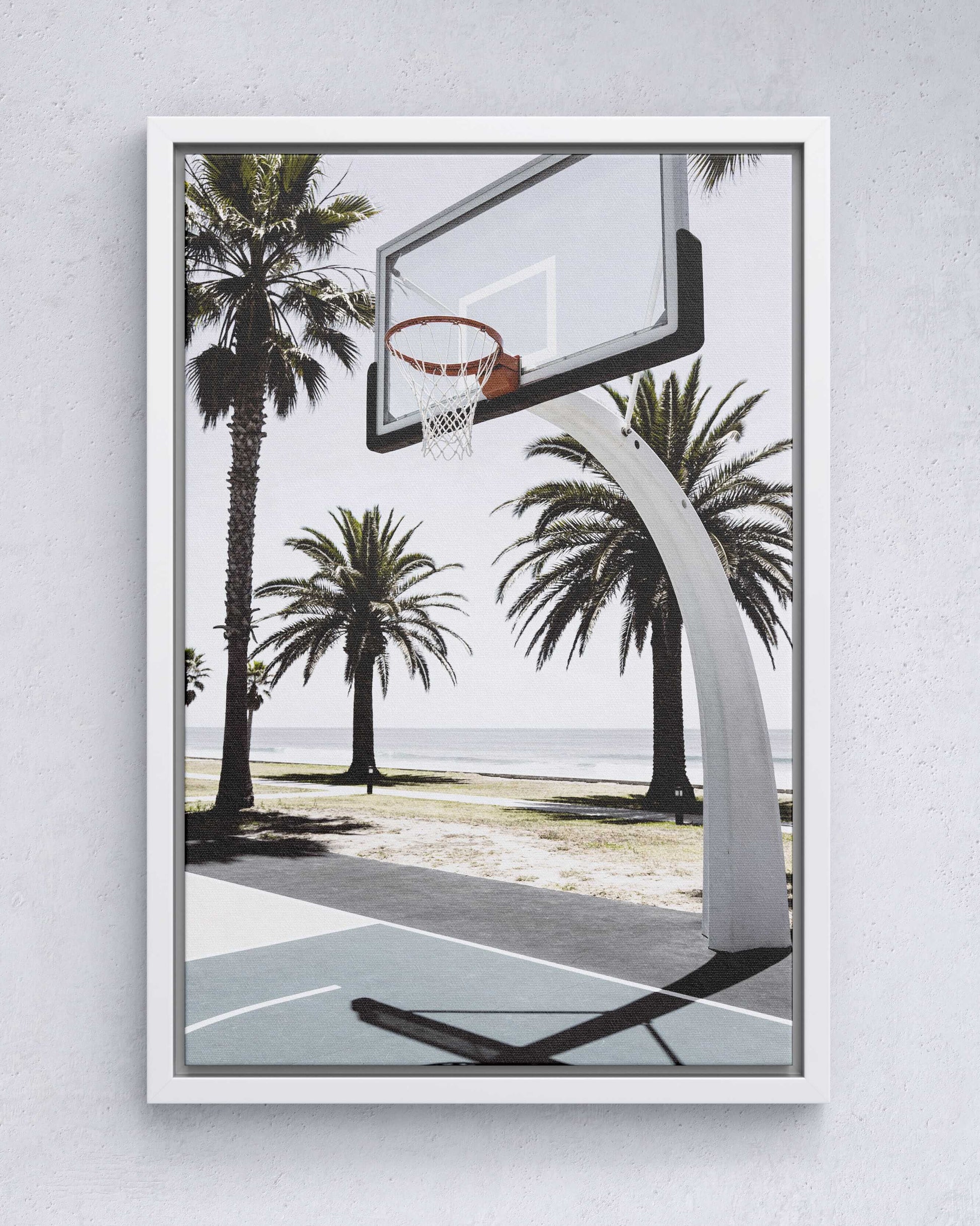 Basketball Poster Strand – Summer Court Vibes