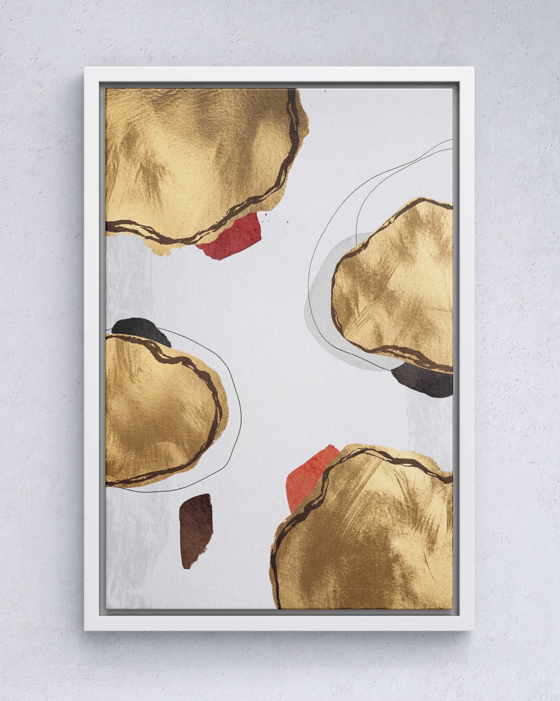 Golden Balance – Abstract Form