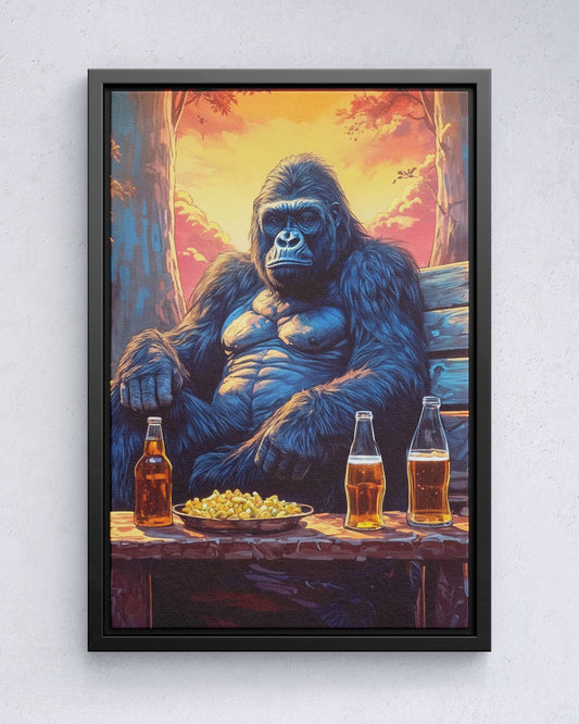 Gorilla&#39;s bierbreuk