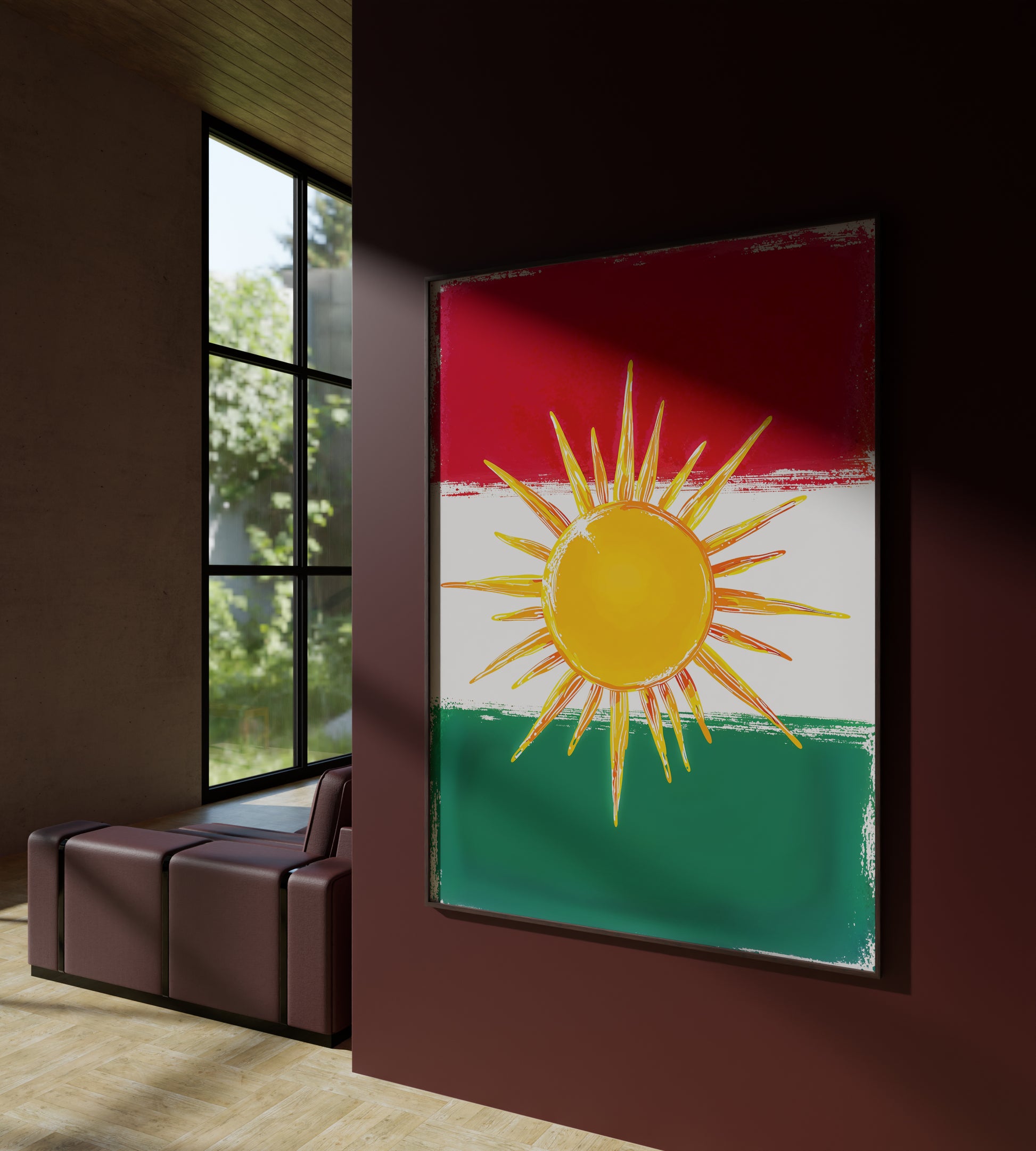 Kurdistan - Sunlit Emblem