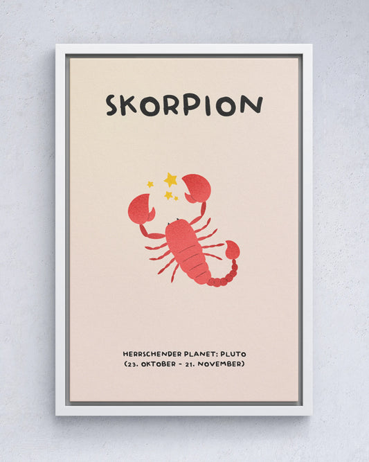 Sternzeichen KIDS - Skorpion