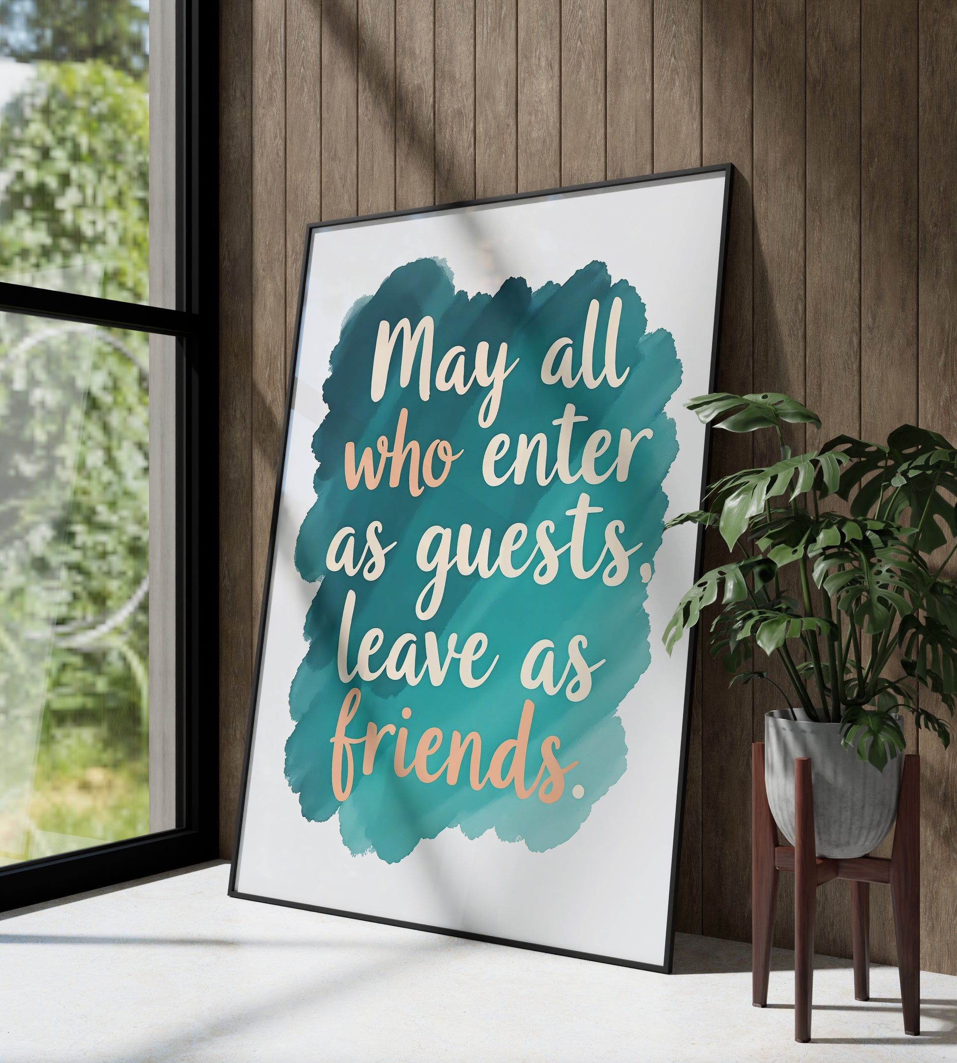 may all who enter as guests leave as a friends vol.1