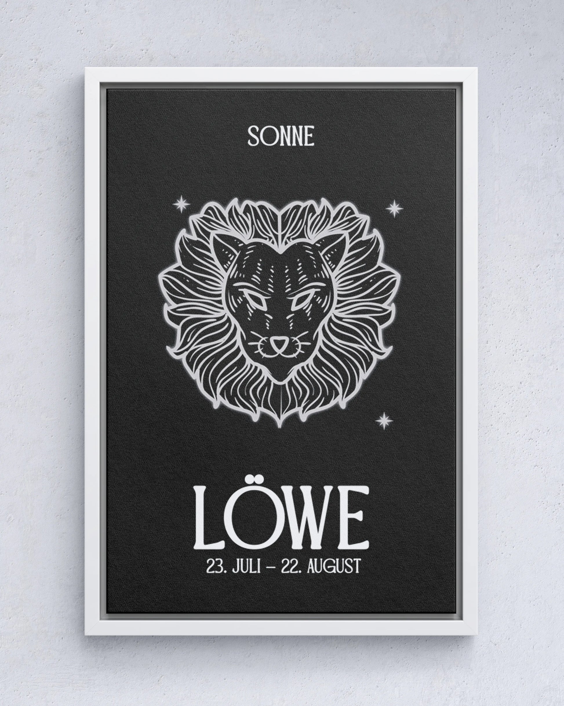 Löwe - black&white