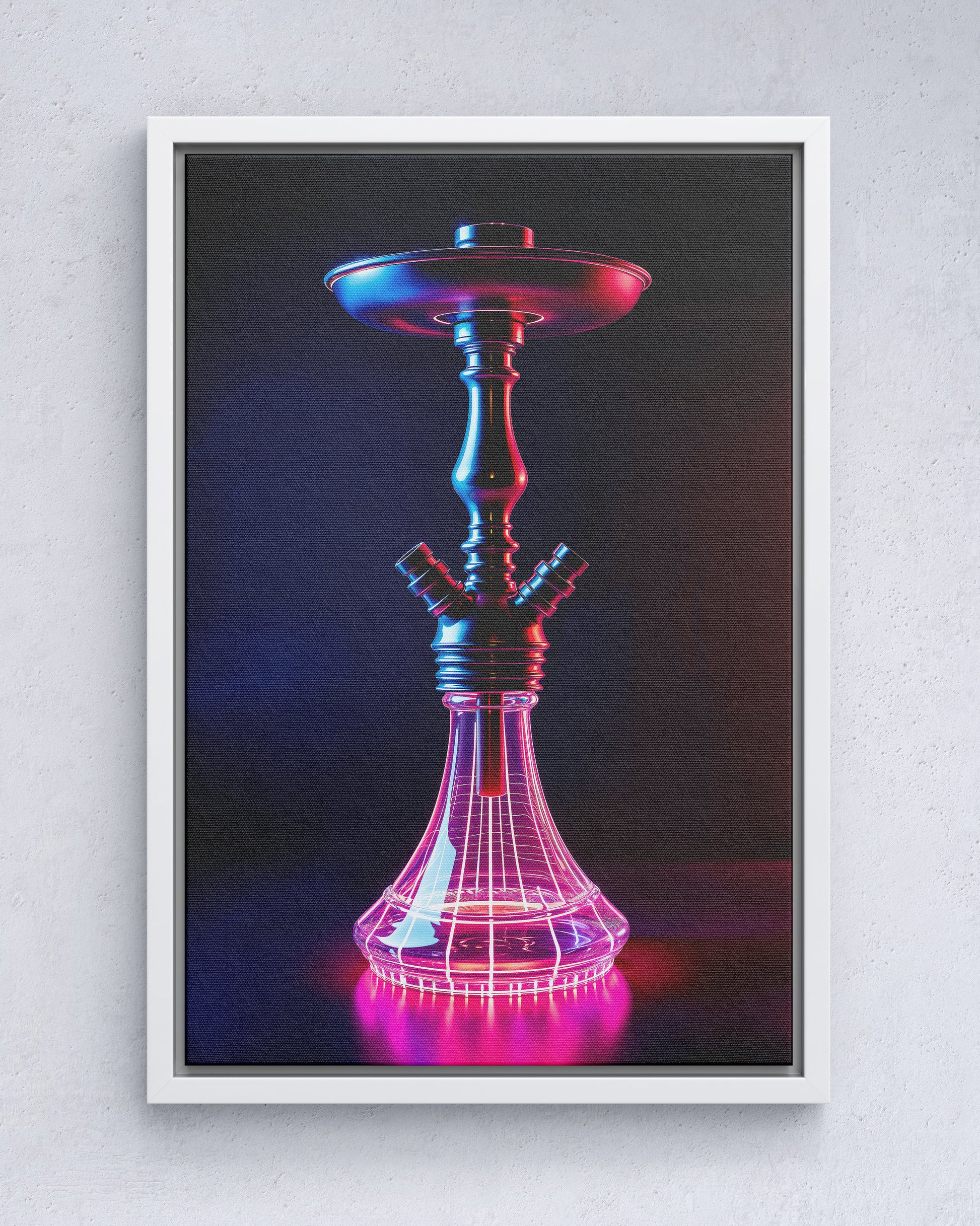 Neon Mirage Hookah