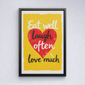 Eat well, laugh often, love much vol.3