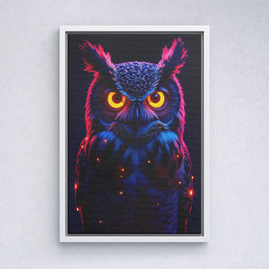 Neon Night Owl