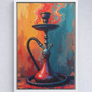 Flame Hookah Painting