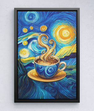 Starry Night Coffee Dream