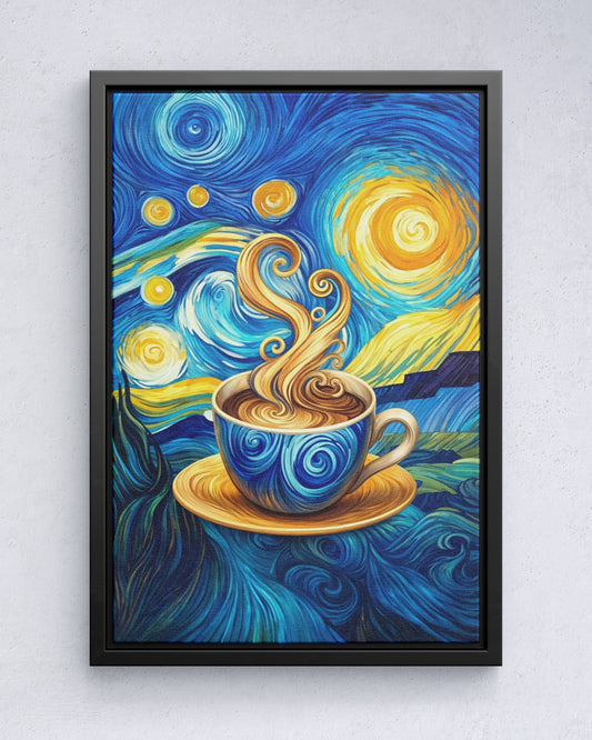 Starry Night Coffee Dream