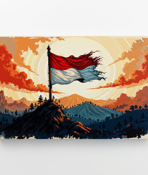 Indonesië - Eeuwig rood en wit