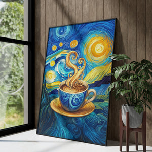 Starry Night Coffee Dream