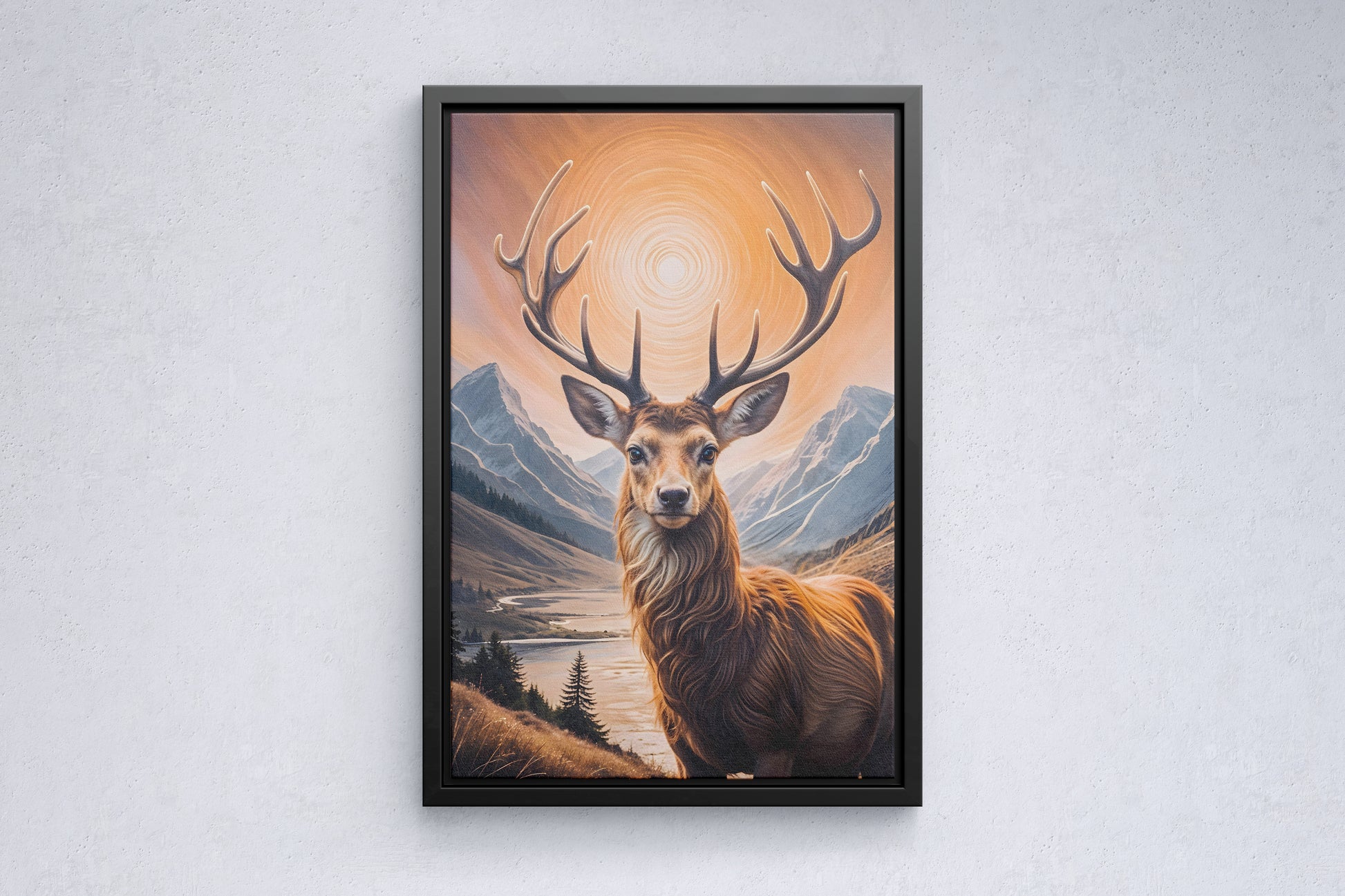 The Majestic Stag